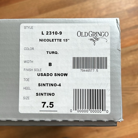 NWT Old Gringo Nicolette in Turquoise - Picture 2 of 13